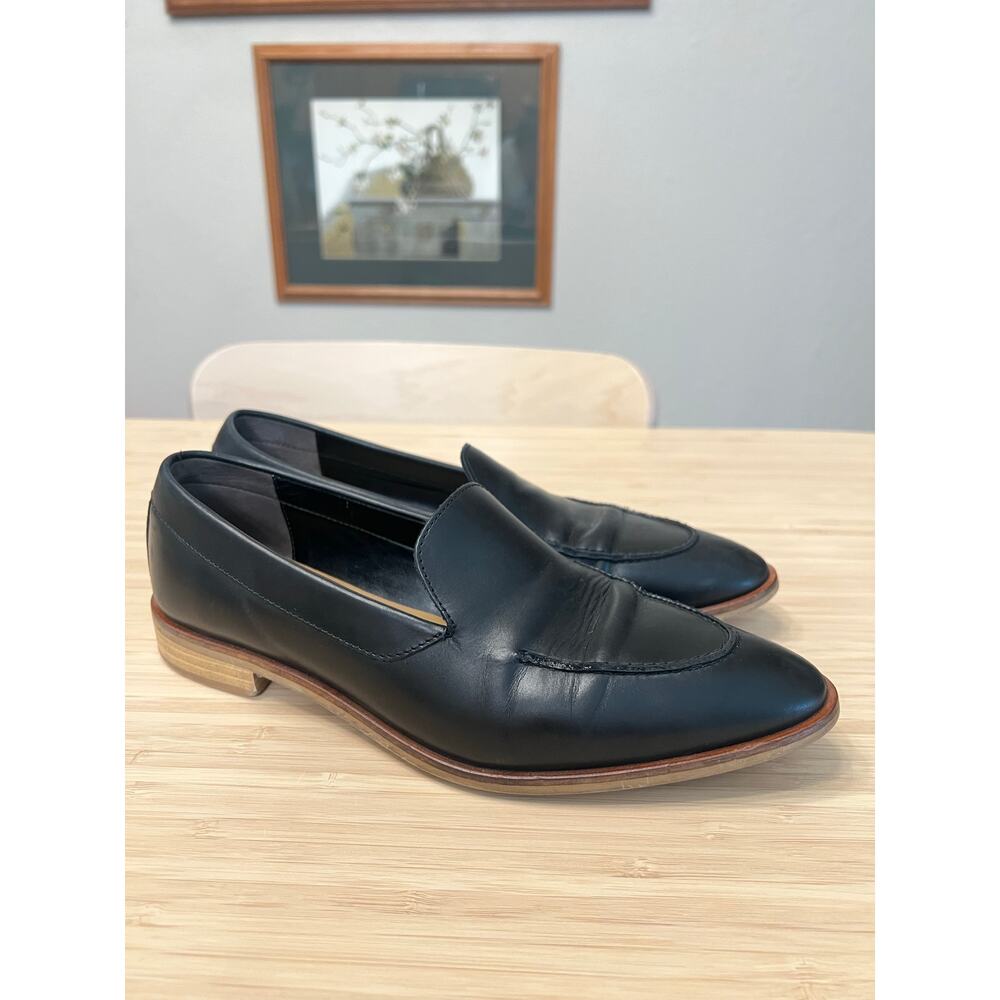 Everlane Black Leather Loafers